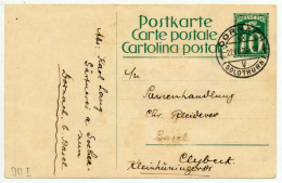 SCHWEIZ POSTKARTE ZEITRAUM 1923 31 X6DF862 - Stamped Stationery