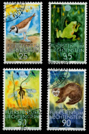 LIECHTENSTEIN 1989 Nr 967-970 Gestempelt SB4A0EE - Used Stamps