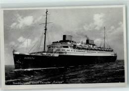 10225541 - Nordd.Loyd  Bremen 1933 AK - Steamers