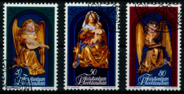 LIECHTENSTEIN 1982 Nr 813-815 Gestempelt X6E69EA - Gebraucht