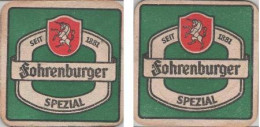 5001996 Bierdeckel Quadratisch - Fohrenburg Spezial - Beer Mats