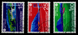 LIECHTENSTEIN 1982 Nr 799-801 Gestempelt X6E6A52 - Gebruikt