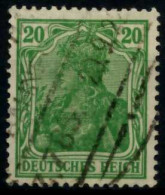 D-REICH INFLA Nr 143b Gestempelt Gepr. X6F857A - Used Stamps