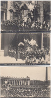 SAN PIETRO-VATICANO-PROCESSIONE EUCARISTICA 25-7-1929-4 CARTOLINE VERA FOTOGRAFIA-NON VIAGGIATE - Vatikanstadt