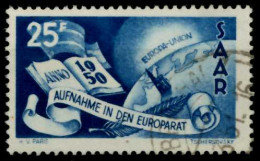 SAARLAND 1950 Nr 297 Gestempelt X7484EA - Used Stamps