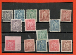 CHINE CHINA   NEUF ** MNH  RARE TOP  . Percé En Ligne Non Dentelés Et Dentelés Grosse Cote - 1912-1949 Republic