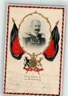 13270141 - Schwarz-Rot Fahnen Uniform Mit Orden AK - Familles Royales