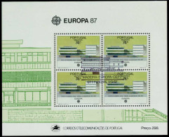 MADEIRA Block 8 Zentrisch Gestempelt X7DC292 - Madeira