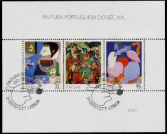 PORTUGAL Block 73 Zentrisch Gestempelt X7DFEF2 - Blocks & Sheetlets