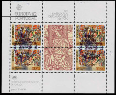 PORTUGAL Block 35 ESST Zentrisch Gestempelt X7DC1C6 - Blocs-feuillets