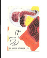 AM38 - IMAGE VACHE SERIEUSE - OIE - Other & Unclassified