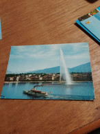 567 //  GENEVE  LE JET D'EAU ET LE MONT BLANC - Genève