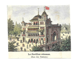 BA10 - IMAGE PAPIER EXPOSITION UNIVERSELLE PARIS 1900 - PAVILLON OTTOMAN - TURQUIE - DESSIN VASSET - Other & Unclassified
