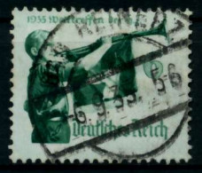 3. REICH 1935 Nr 584x Gestempelt X861116 - Oblitérés