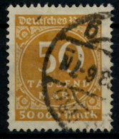 D-REICH INFLA Nr 275a Gestempelt X87149E - Used Stamps