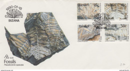 Transkei 1990 "Fossils: 1st Set Of The Series" : Prehistoric Plants, Fossil, Paleontology, FDC - Prehistorics