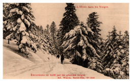 L'Hiver Dans Les Vosges - Excursions En Forêt Par Les Grandes Neiges (Weick) - Delmotte à Masnières - Other & Unclassified