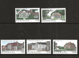 Denmark 2004   Residential Buildings (III), MI 1361-1365 MNH(**) - Ongebruikt