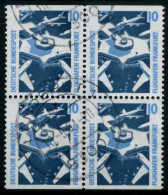 BRD DS SEHENSW Nr 1347C D Zentrisch Gestempelt VIERERBLOCK X96DD26 - Used Stamps