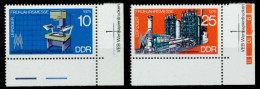 DDR 1975 Nr 2023-2024 Postfrisch ECKE-ULI X69960E - Ungebraucht
