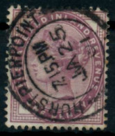 GROSSBRITANNIEN 1840-1901 Nr 65II Zentrisch Gestempelt X6A1B86 - Oblitérés