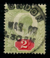 GROSSBRITANNIEN 1902-1911 Nr 106A Zentrisch Gestempelt X6A471E - Oblitérés
