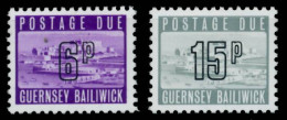 GUERNSEY PORTO Nr 16-17 Postfrisch X6A6716 - Guernsey