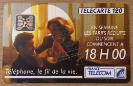 Télécarte Le Fil De La Vie 120 Unités ( Usée) - 1991
