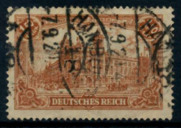 D-REICH INFLA Nr 114a Gestempelt Gepr. X71BA72 - Used Stamps