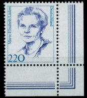 BRD DS FRAUEN Nr 1940 Postfrisch ECKE-URE X730476 - Unused Stamps