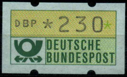 BRD ATM 1981 Nr 1-1-230R Postfrisch S2E30B2 - Timbres De Distributeurs [ATM]