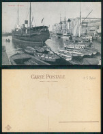 BARCOS SHIP BATEAU PAQUEBOT STEAMER [ BARCOS # 05360 ] - NAPOLI IL PORTO - Commerce