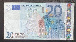 20 Euro 2002 U020 M Portugal Draghi Circulado Ver Fotos - 20 Euro
