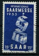 SAARLAND 1953 Nr 341 Gestempelt X79E106 - Used Stamps