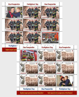 Romania 2023 - Firefighters Day - Sheetlets MNH - Unused Stamps