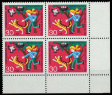 BRD 1972 Nr 713 Postfrisch VIERERBLOCK ECKE-URE X7FD37E - Neufs
