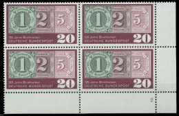 BRD 1965 Nr 482 Postfrisch VIERERBLOCK FORMNUMMER 2 S5F8E26 - Unused Stamps