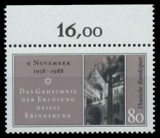 BRD 1988 Nr 1389 Postfrisch ORA X85A79A - Unused Stamps