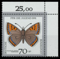 BRD 1991 Nr 1515 Postfrisch ECKE-ORE X85D5DE - Neufs