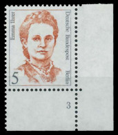 BERLIN DS FRAUEN Nr 833 Postfrisch FORMNUMMER 3 X8D995A - Unused Stamps