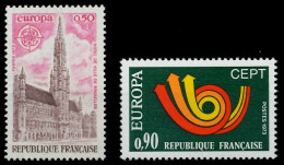 FRANKREICH 1973 Nr 1826-1827 Postfrisch SAC2D66 - Unused Stamps
