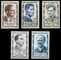 FRANKREICH 1957 Nr 1129-1133 Postfrisch X3F3DB2 - Unused Stamps