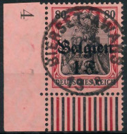 BES. 1WK LANDESPOST BELGIEN Nr 22 BIERSET-AWANS X462E92 - Besetzungen 1914-18