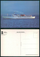 BARCOS SHIP BATEAU PAQUEBOT STEAMER [ BARCOS # 05368 ] - COMPANHIA TRANSPORTES MARITIMOS PONTA DELGADA PAQUETE - Dampfer