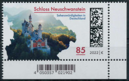 BRD BUND 2022 Nr 3716 Postfrisch ECKE-URE X51ECB2 - Unused Stamps