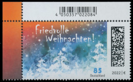 BRD BUND 2022 Nr 3728 Postfrisch ECKE-OLI X53AF66 - Unused Stamps