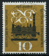 BRD BUND 1960 Nr 345b Zentrisch Gestempelt X69B49A - Gebraucht