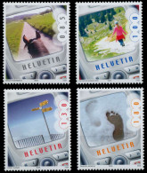SCHWEIZ 2005 Nr 1929-1932 Postfrisch S37DEC2 - Unused Stamps