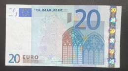 20 Euro 2002 J022 S Italia Trichet Circulado Ver Fotos - 20 Euro