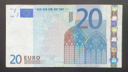 20 Euro 2002 J023 S Italia Trichet Circulado Ver Fotos - 20 Euro